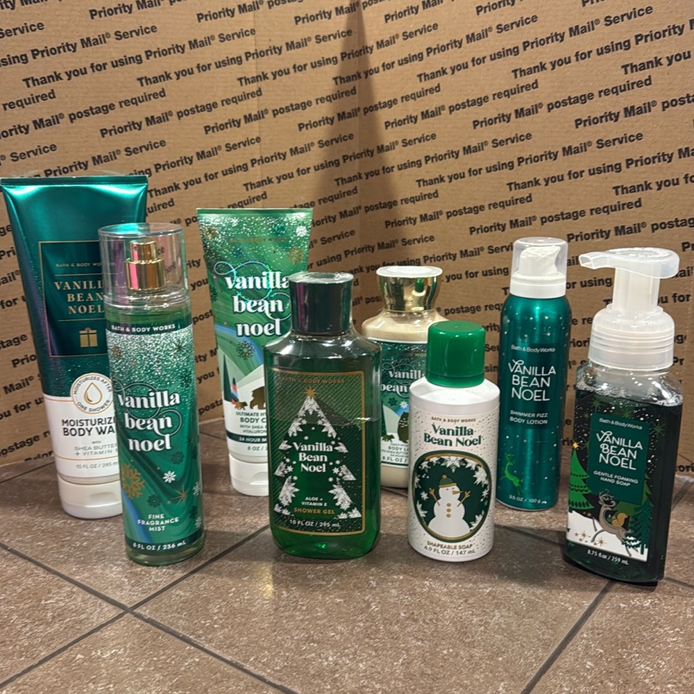 🎅 BBW Vanilla Bean Noel (8) NEW